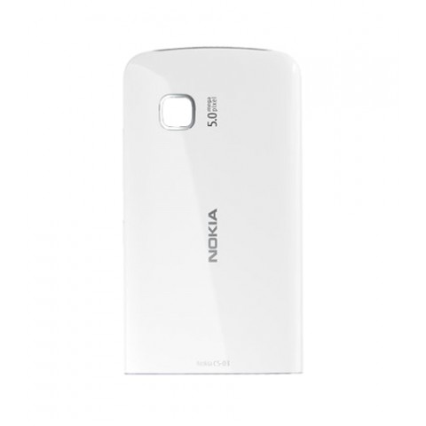 Galinis dangtelis Nokia C5-03 white HQ