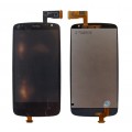 LCD+Touch screen HTC Desire 500 black originalas