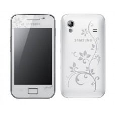 Korpusas Samsung S5830 LaFleur white originalas