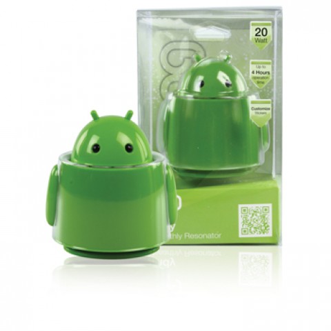 Nešiojamas bluetooth garsiakalbis "Andy" 2W green