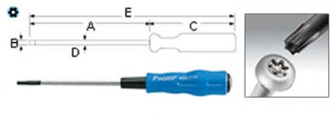 Atsuktuvas T8H Pro'sKit 89400-T08H