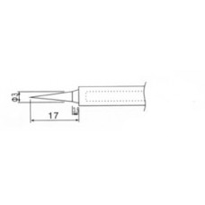 Antgalis ø 3mm litavimo stotelės ZD-937/929/931 lituokliui