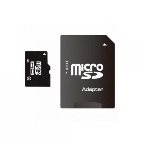 Atminties kortelė 8GB microSD 10 klasė (U1) + SD adapteris