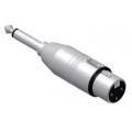 Perėjimas XLR - 6.3mm mono (L-K) Procab