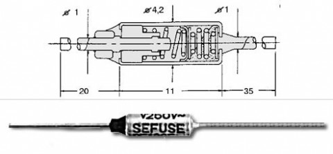 Termosaugiklis 192°C 10A 