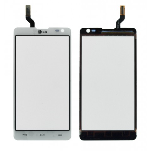 Touch screen LG D605 Optimus L9-2 white originalas