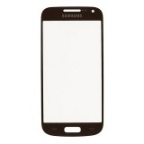 LCD stikliukas Samsung i9190/ i9195 Galaxy S4 mini brown HQ 