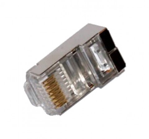 Kištukas RJ45 CAT 5E ekranuotas 