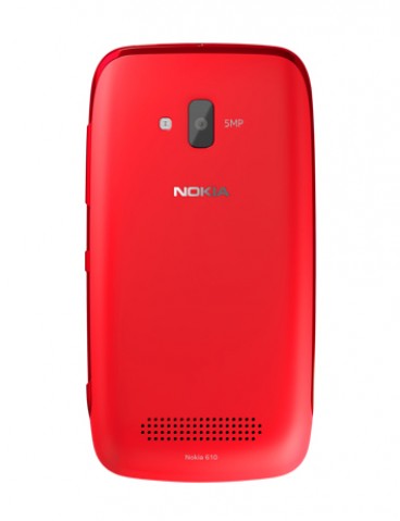 Galinis dangtelis Nokia 610 Lumia red originalas