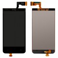 LCD+Touch screen HTC Desire 300 black originalas