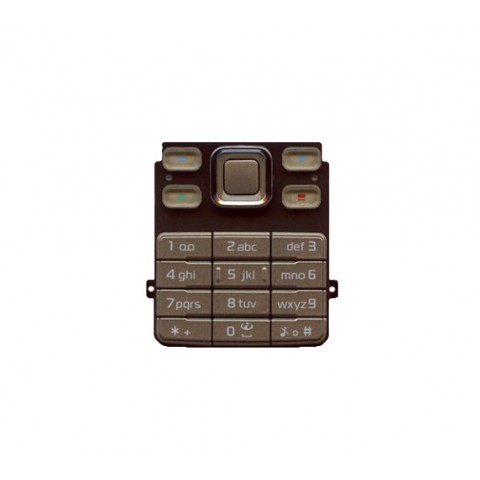Klaviatūra Nokia 6300 brown HQ