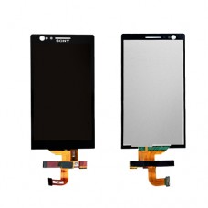 LCD+Touch screen Sony LT22i Xperia P black originalas