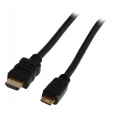 Laidas HDMI - HDMI mini (K-K) 2m 4K (30Hz) gold Nedis