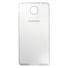 Galinis dangtelis Samsung G850F Galaxy Alpha white originalas