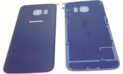Galinis dangtelis Samsung G925 Galaxy S6 Edge mėlynas (blue) HQ