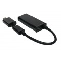 MHL kabelis USB micro 11p (K)-HDMI (L)+USB micro (L) 0,2m Samsung Galsxy S3,S4 
