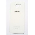 Galinis dangtelis Samsung G920F Galaxy S6 white HQ