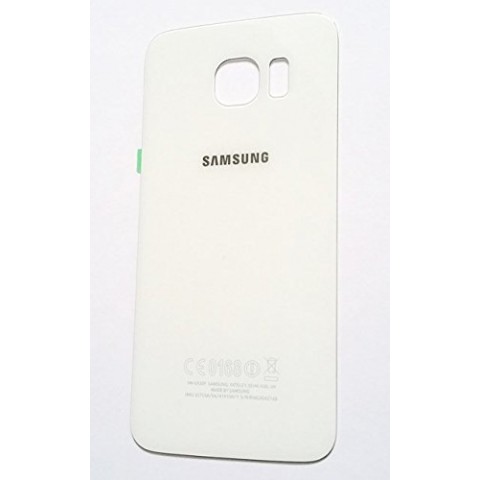 Galinis dangtelis Samsung G920F Galaxy S6 white HQ