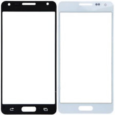 LCD stikliukas Samsung G850F Galaxy Alpha white HQ