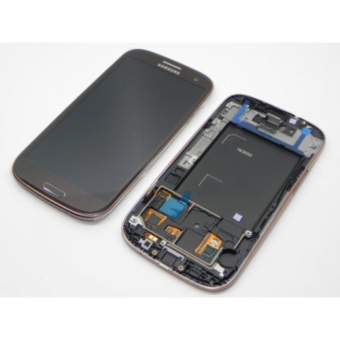 LCD+Touch screen Samsung i9300 Galaxy S3 brown originalas 