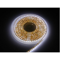 LED juosta 12V 9.6W/m hermetiška IP65 šaltai balta 1m