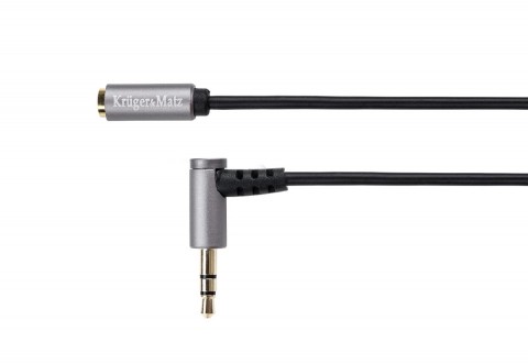 Laidas - ilgiklis 3.5mm - 3.5mm stereo (K-L) 3m gold Kruger&Matz