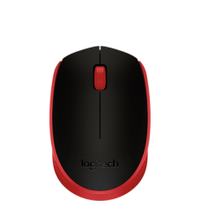 Bevielė optinė pelė Logitech M171 raudona (red) 