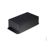 ABS plastiko dėžutė (185.7x95.5x53mm) juoda (black)