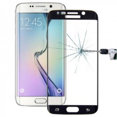 LCD apsauginis stikliukas Samsung G928 Galaxy S6 Edge+ Plus Tempered Glass black lenktas 