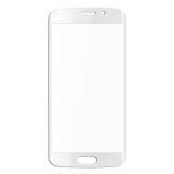 LCD stikliukas Samsung G925 Galaxy S6 Edge white lenktas HQ
