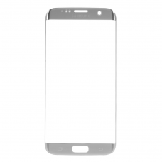 LCD stikliukas Samsung G935 Galaxy S7 Edge silver lenktas HQ