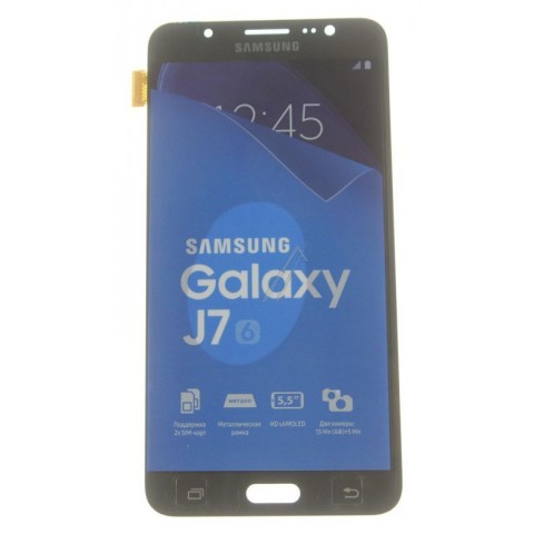 LCD+Touch screen Samsung J710 Galaxy J7 (2016) black originalas 