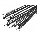 Tvirtinimo dirželis 3.2x200mm 100vnt. juodas (black)