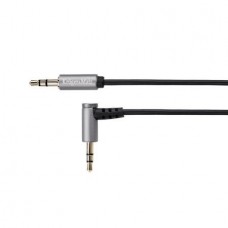 Laidas 3.5mm - 3.5mm stereo kampu (K-K) 1m gold Kruger&Matz 