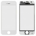 LCD stikliukas Apple iPhone 6S su rėmeliu ir OCA white (O)