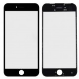 LCD stikliukas Apple iPhone 7 Plus su rėmeliu ir OCA black (O)