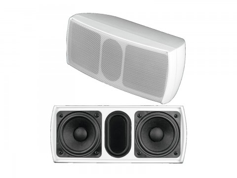 Kabinama garso kolonėlė 2,5" (6cm) 30W 8Ώ 120Hz - 22kHz Omnitronic balta