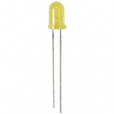 Šviesos diodas 5mm geltonas difuzinis L-513YD 