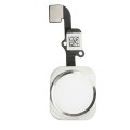 Home button flex iPhone 6S / 6S Plus white / silver (O) 