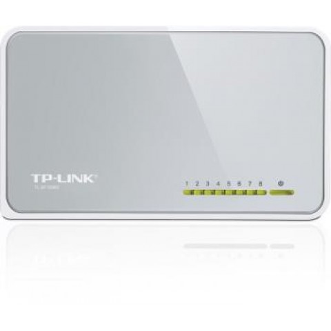 Tinklo skirstytuvas 8xRJ45 (LAN) lizdai 100Mbps TP-LINK TL-SF1008D 