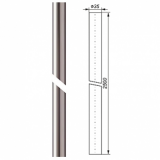 Anteninis stiebas 35x1.5x2000 