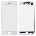 LCD stikliukas Apple iPhone 7 su rėmeliu ir OCA+piliarizuota white (O) 