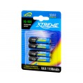 Akumuliatorius AAA (HR03) 1.2V 1100mAh Xtreme (vieneto kaina)