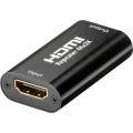 HDMI kartotuvas 4K iki 40m su stiprintuvu Goobay 