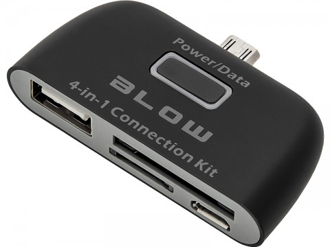 Atminties kortelių skaitytuvas micro USB Blow CR01