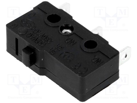 Mikrojungiklis 3A/250VAC ON-ON SM-05S-00A