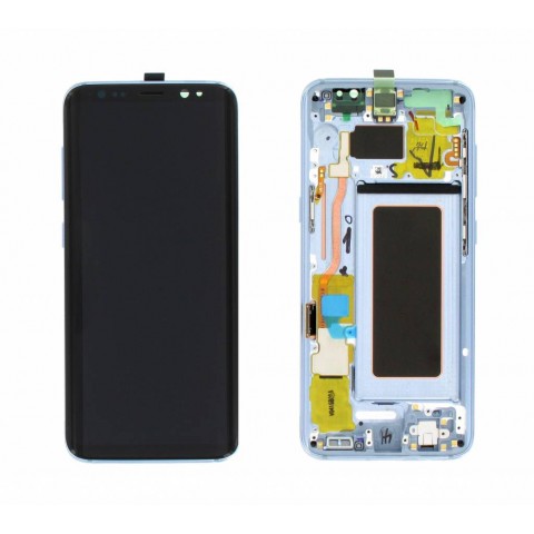 LCD+Touch screen Samsung G950 S8 mėlynas (blue) originalas 