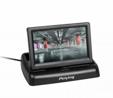 Monitorius LCD 4.3" atlenkiamas Peiying 