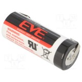 Ličio baterija ER18505 3.6V 4000mAh Li-Ion su kontaktais
