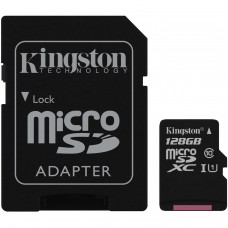 Atminties kortelė 128GB microSD 10 klasė (U1) + SD adapteris